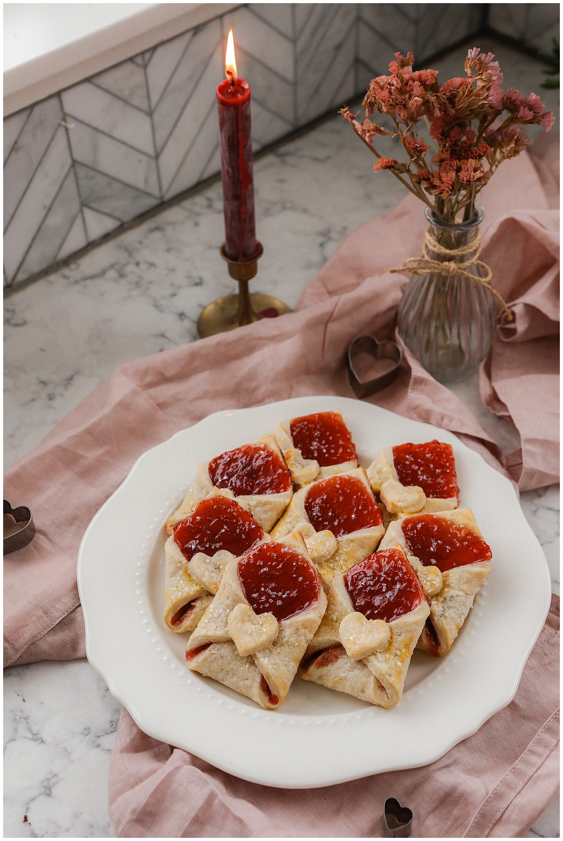 Love Letter Strawberry Hand Pies.- Sugar Maple Farmhouse