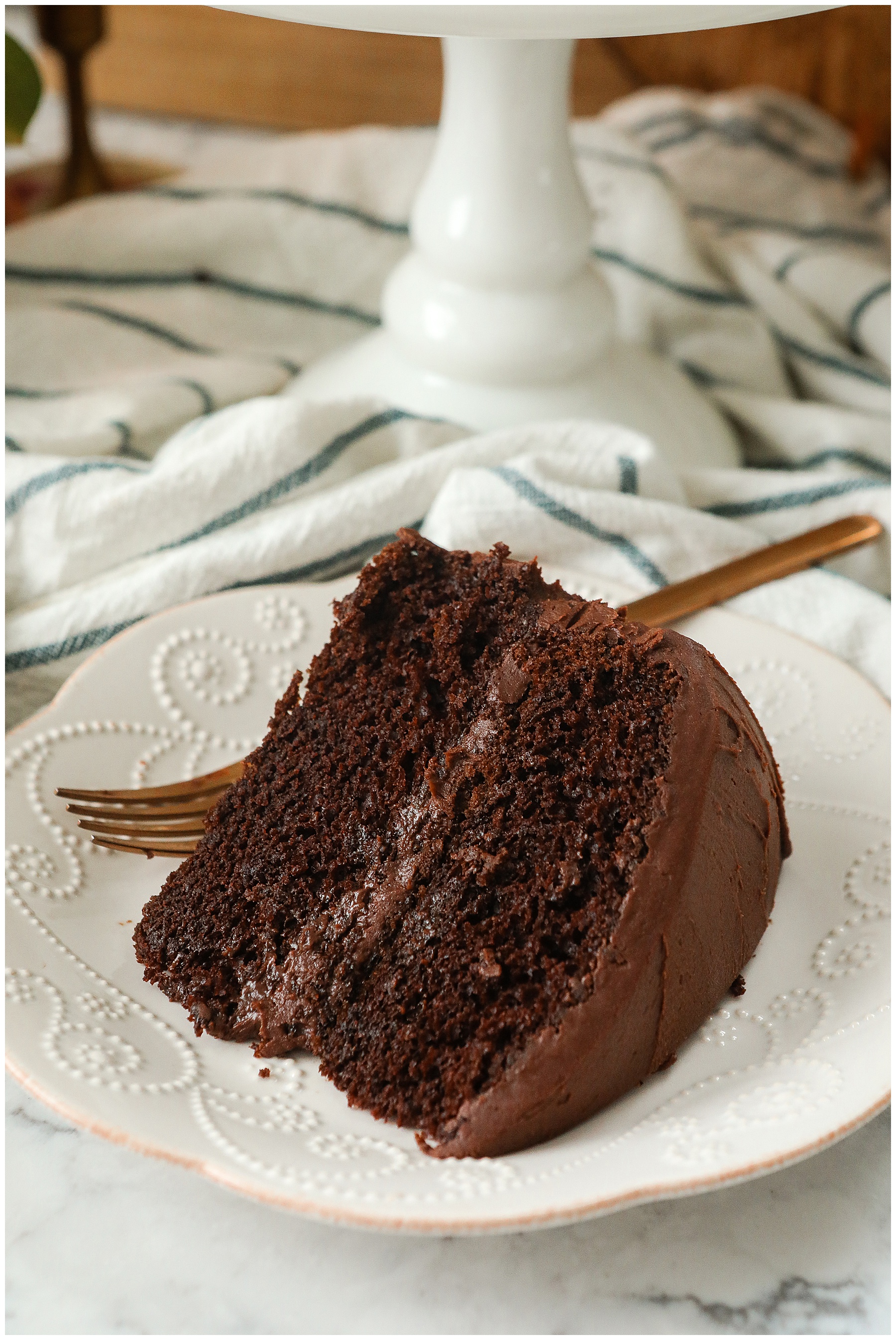 One Bowl Chocolate Cake - Sugar Maple Farmhouse