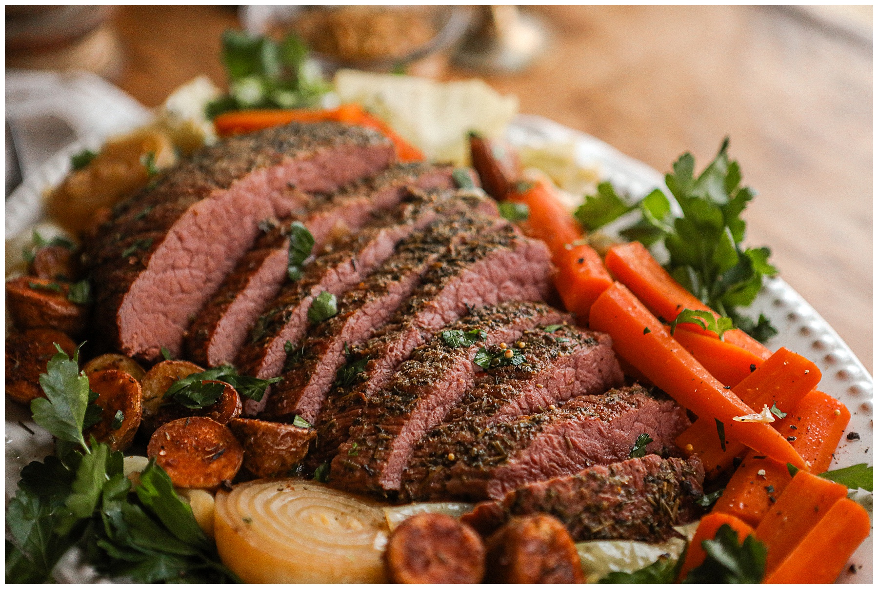 Corned Beef in a Dutch Oven - Sugar Maple Farmhouse