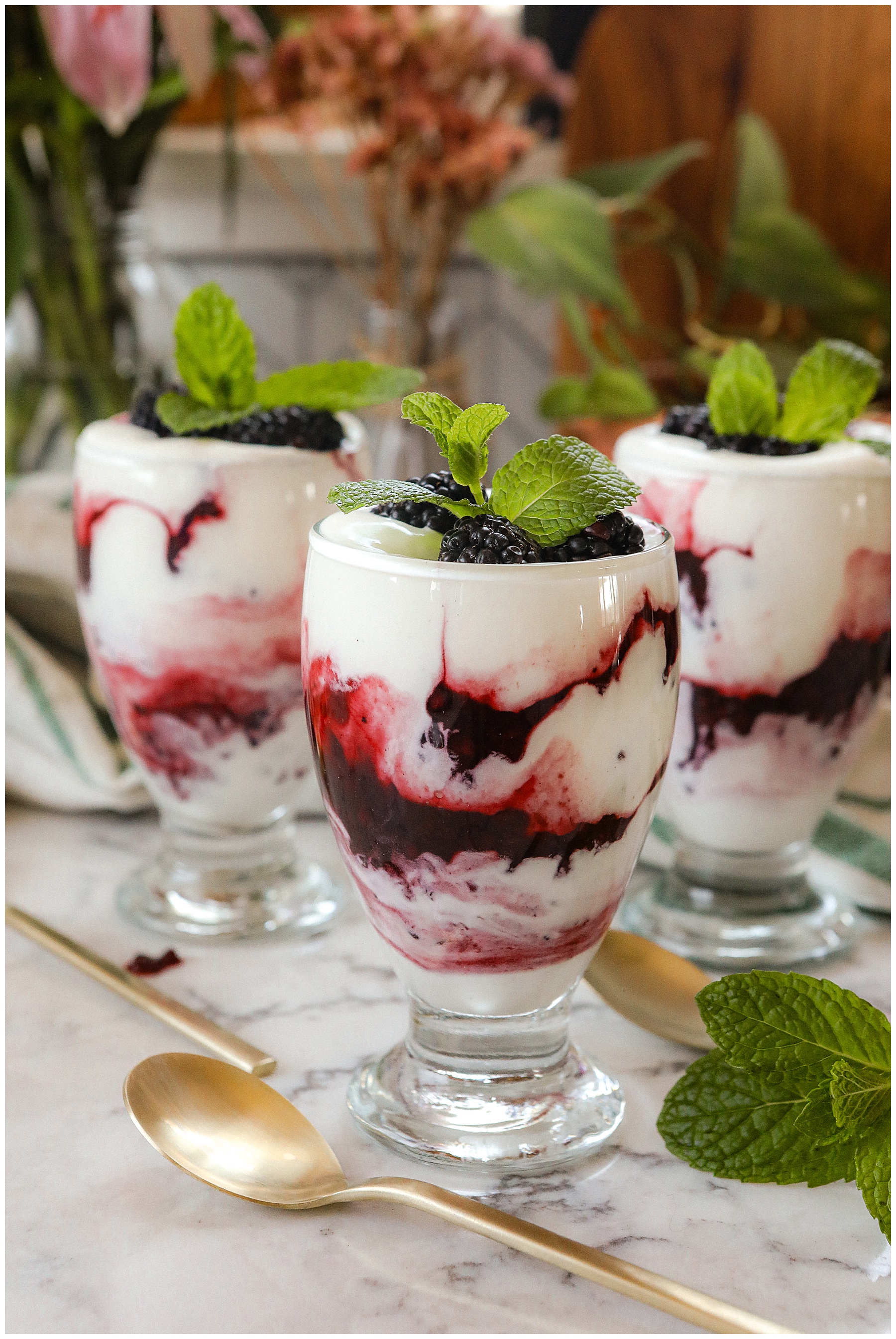 Irish Blackberry Fool - Sugar Maple Farmhouse - St. Patrick's day food recipes Irish Blackberry Fool - Sugar Maple Farmhouse - St. Patrick's day food recipes