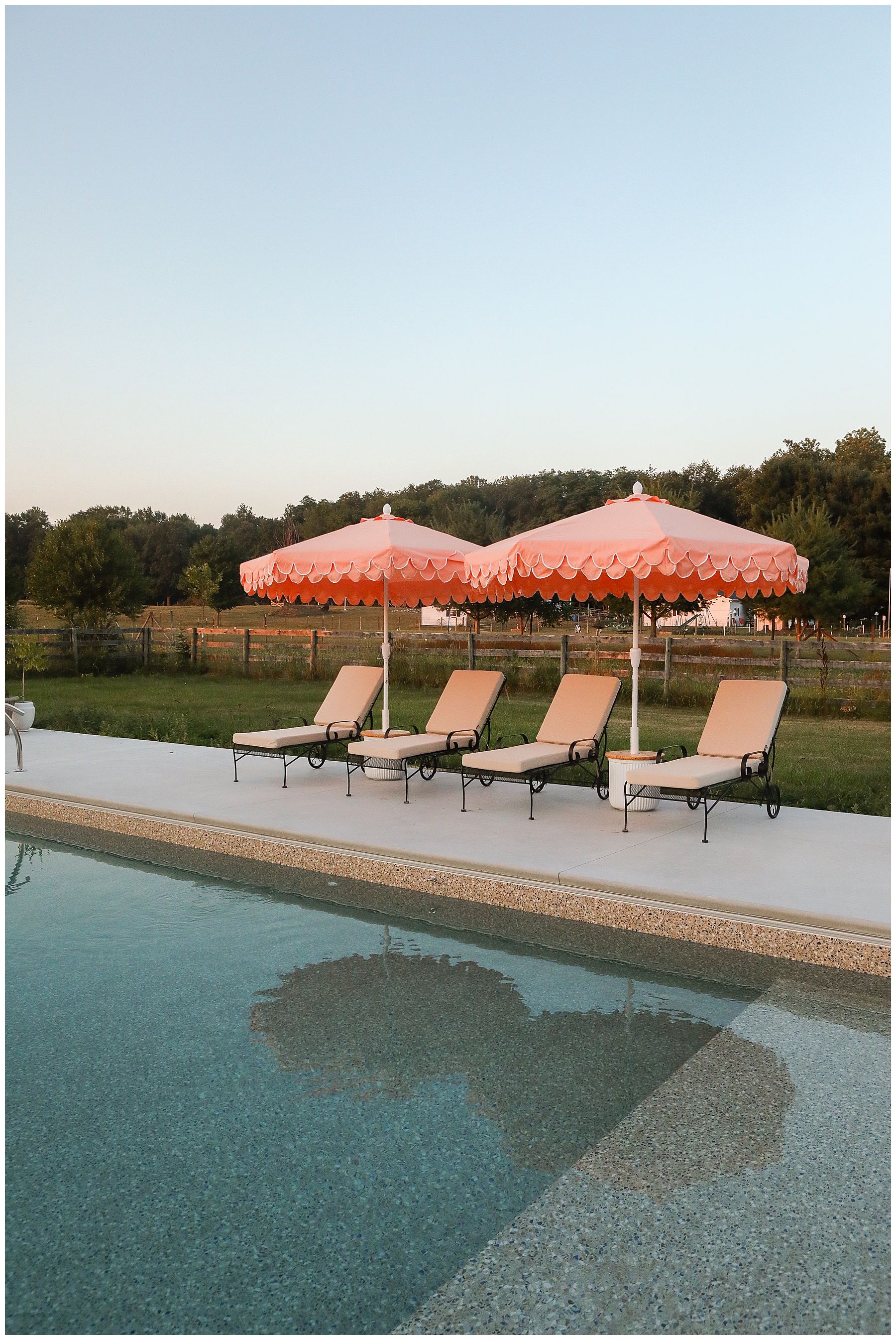 DIY Patio Table with Umbrella Stand - Sugar Maple Farmhouse