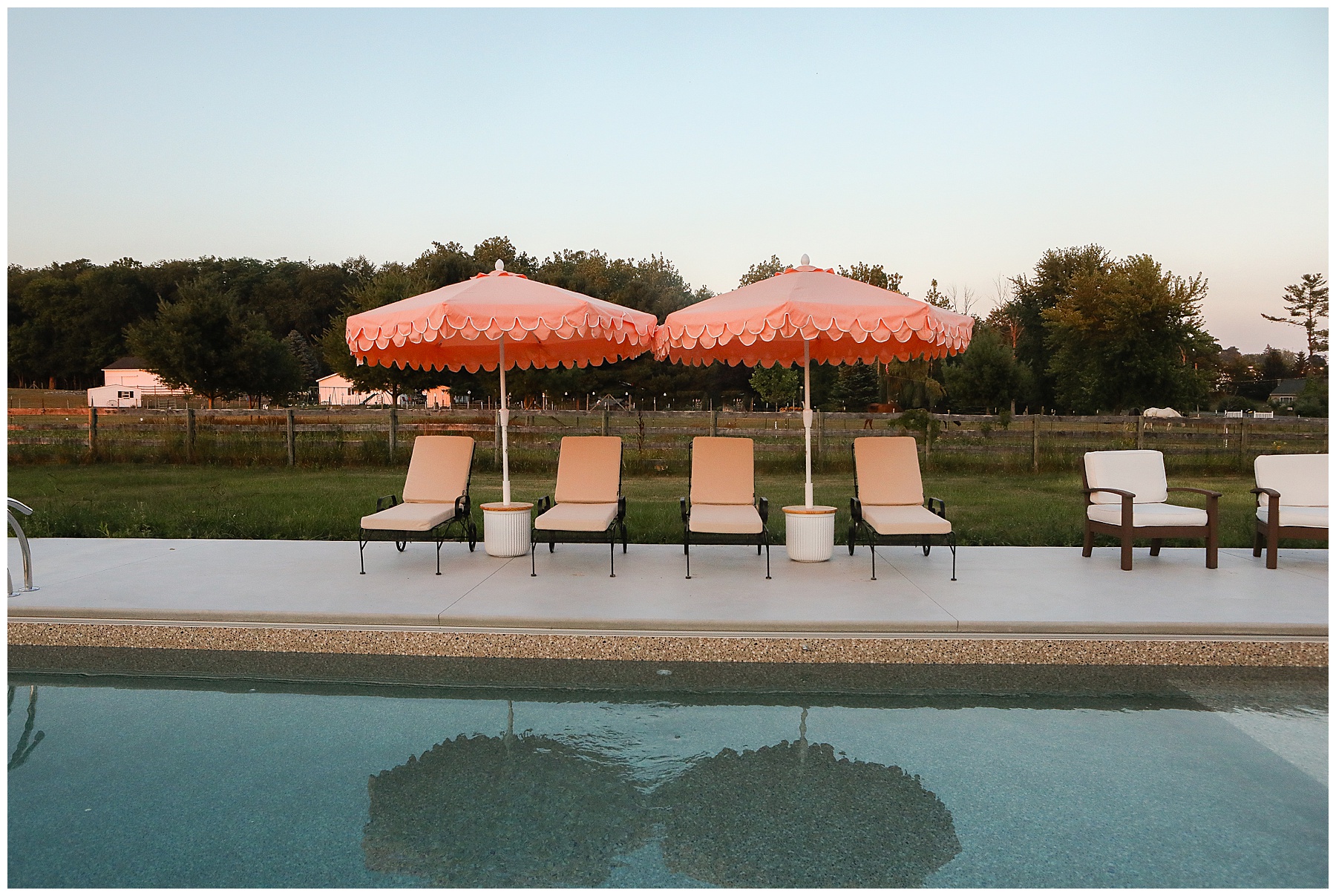 Pool deck area - Sugar Maple Farmhouse