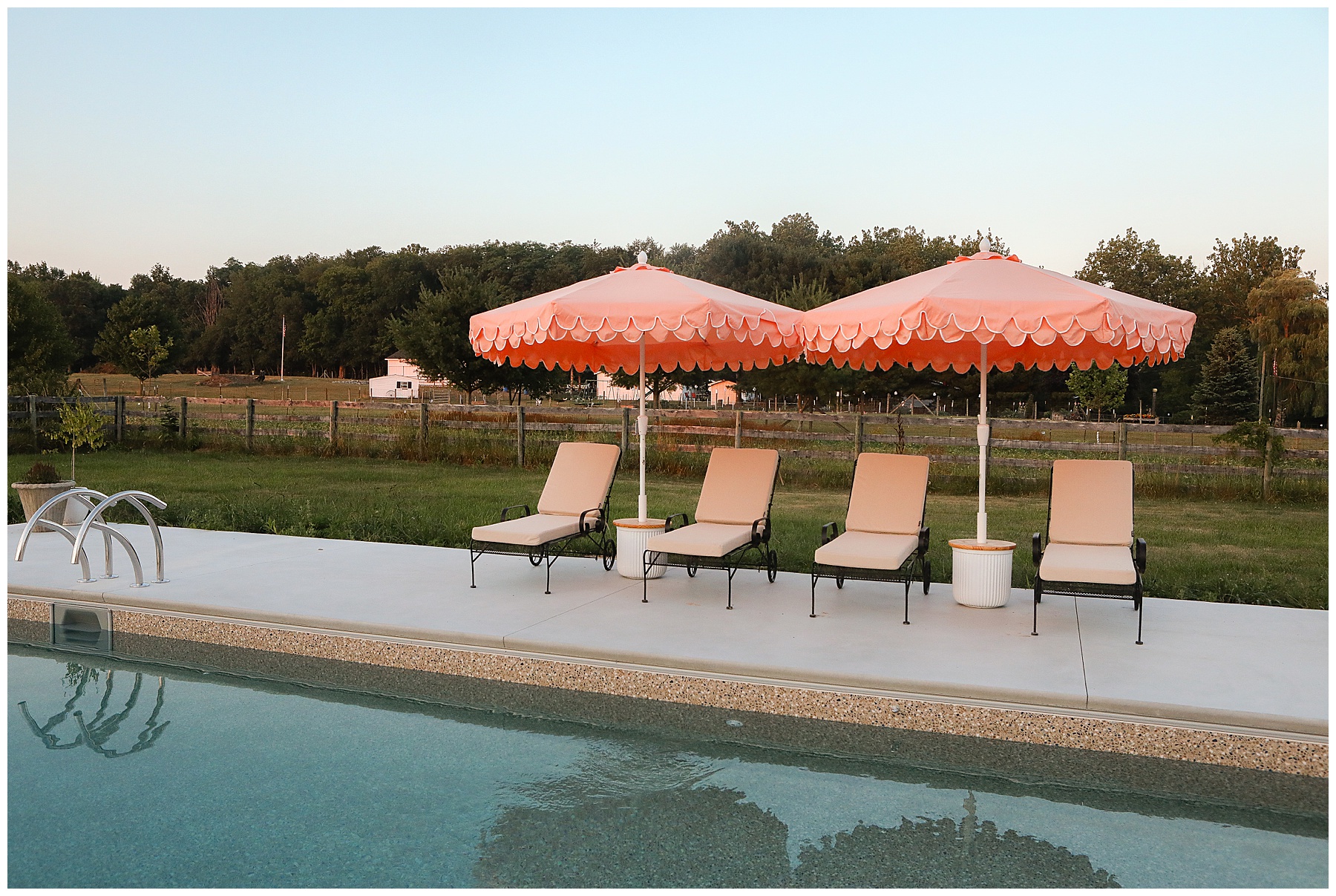 DIY Patio Table with Umbrella Stand - Sugar Maple Farmhouse