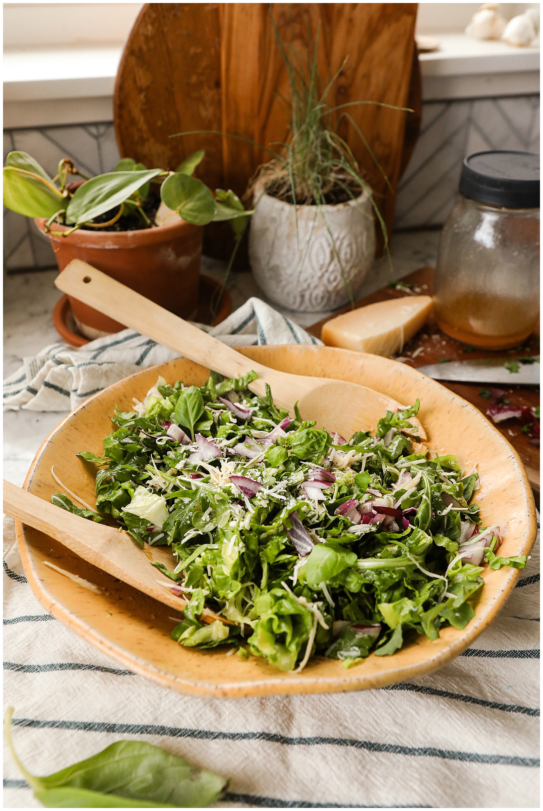 Classic French Bistro Salad - Sugar Maple Farmhouse
