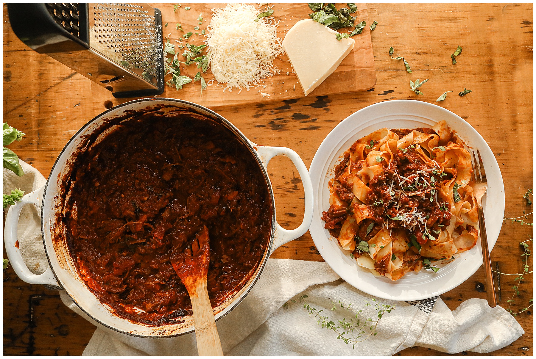 Braised Beef Ragu - Sugar Maple Farmhouse