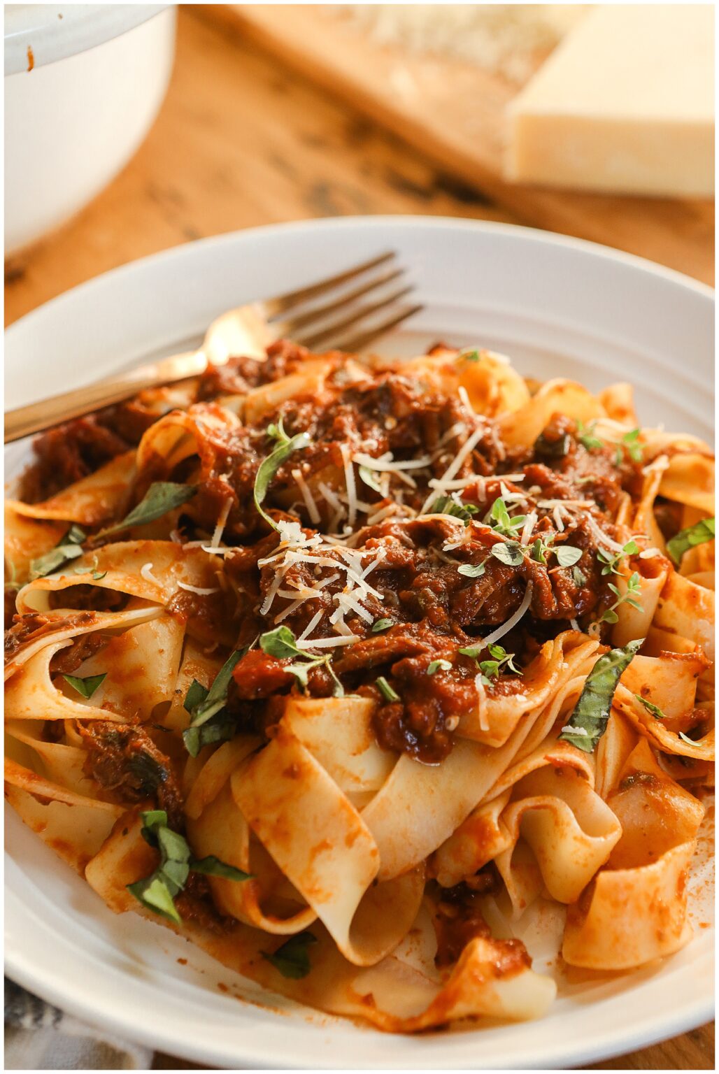 Braised Beef Ragu - Sugar Maple Farmhouse