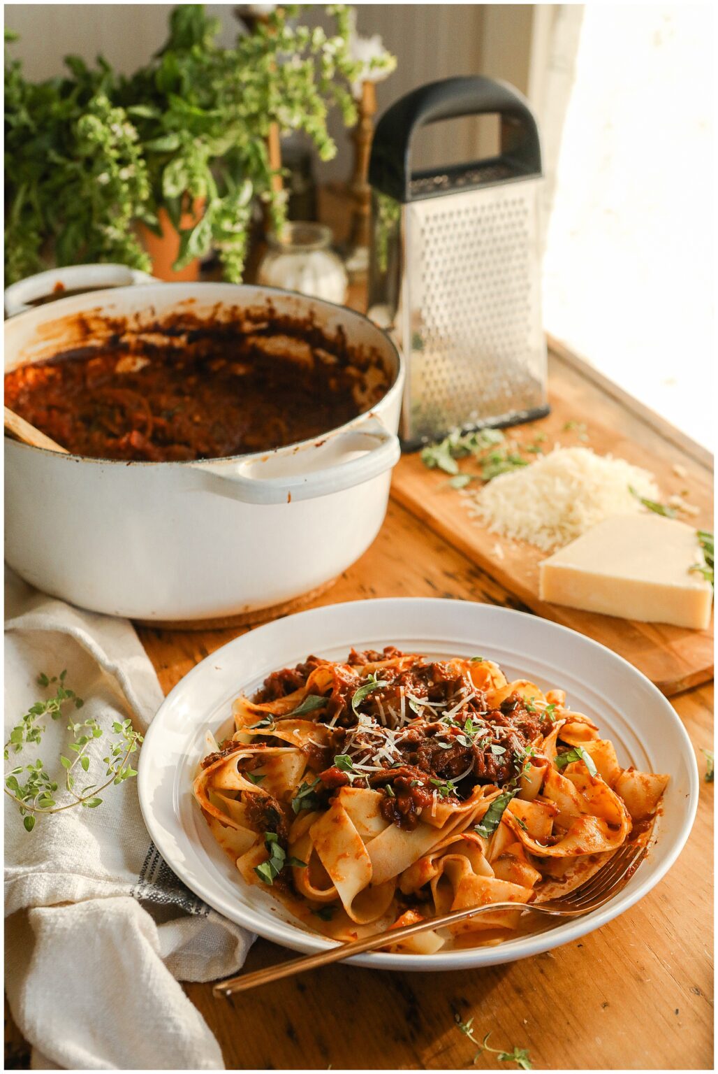 Braised Beef Ragu - Sugar Maple Farmhouse