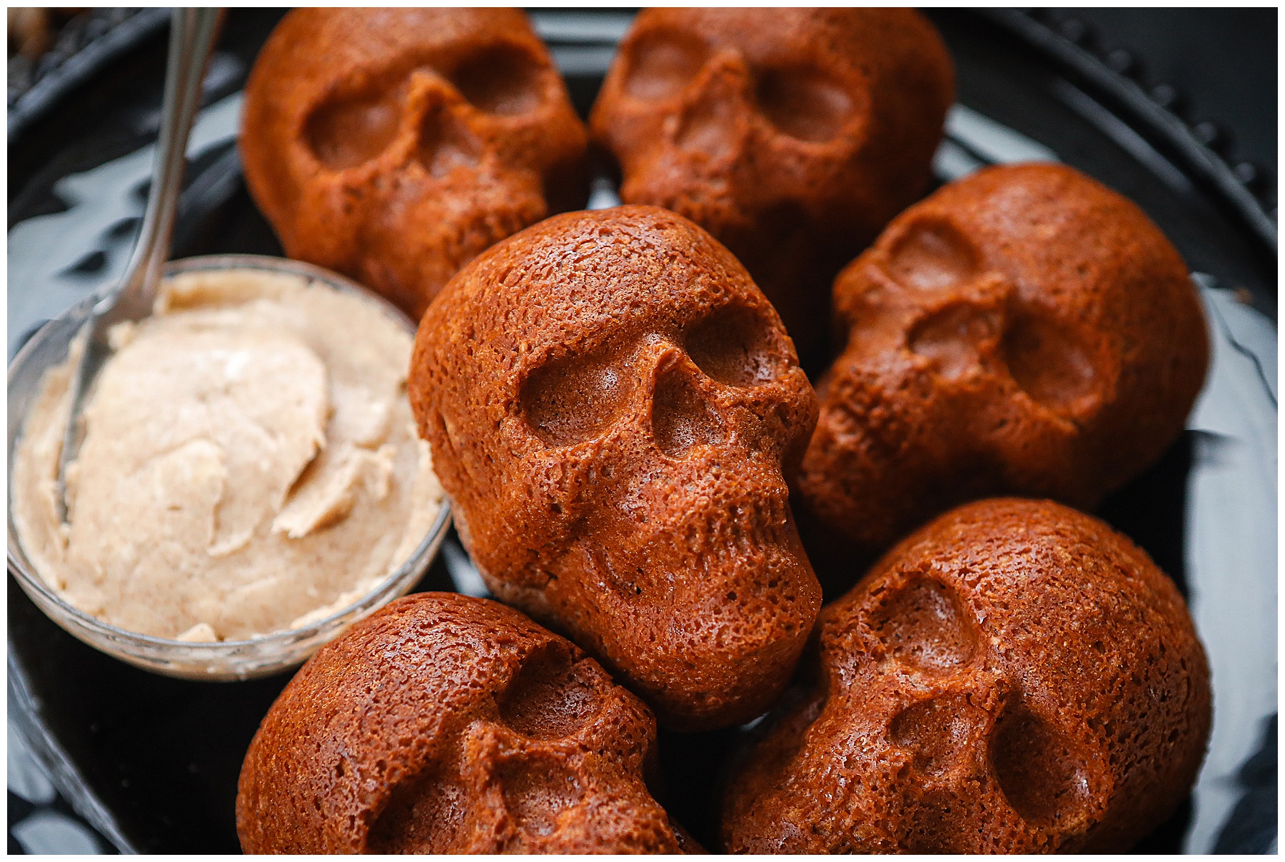 Skeleton Halloween Cornbread - Sugar Maple Farmhouse Halloween recipes