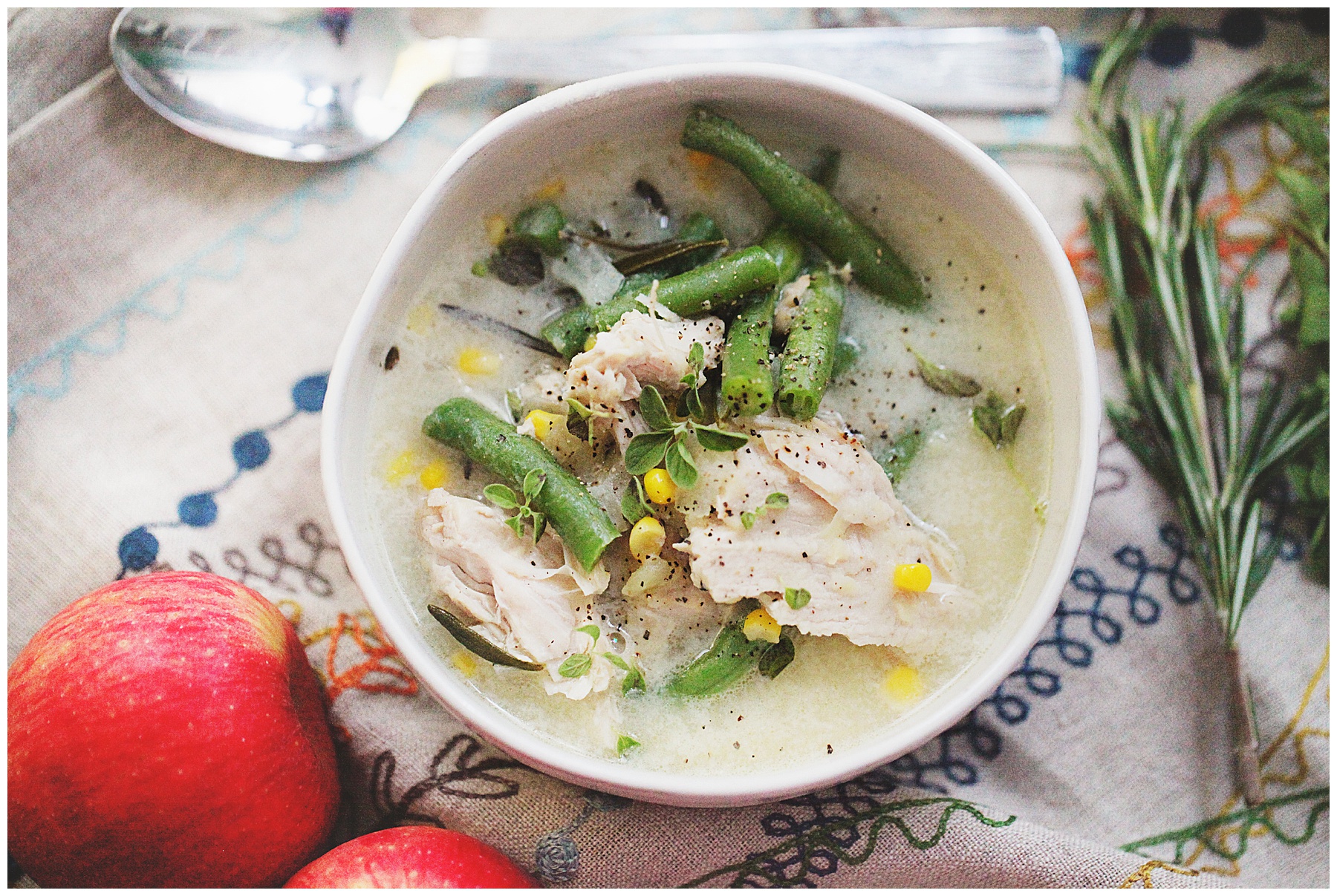 Leftover turkey soup - Sugar Maple Farmhouse