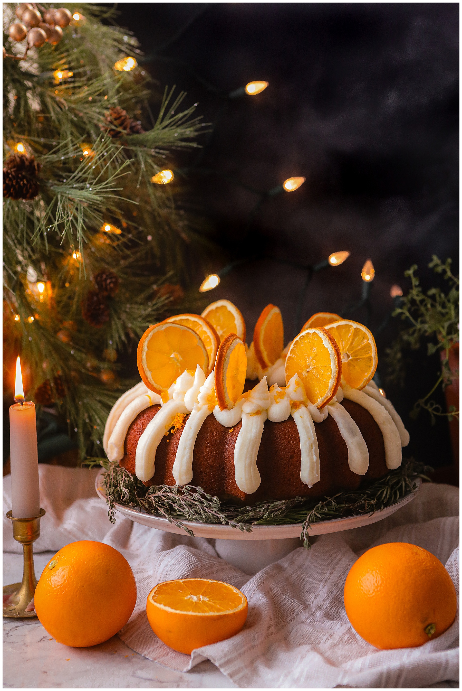 Orange Spice Winter Solstice Cake - Sugar Maple Farmhouse Winter Solstice Recipes
