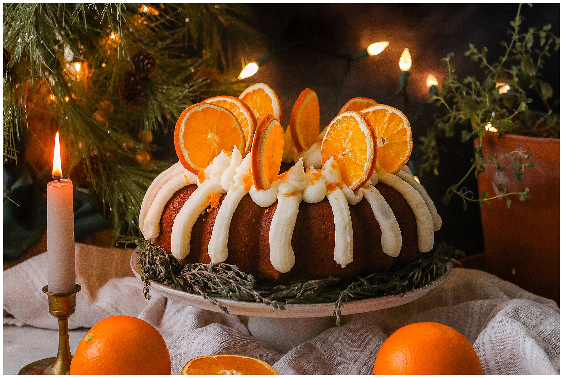Orange Spice Cake - Sugar Maple Farmhouse Winter Solstice recipes