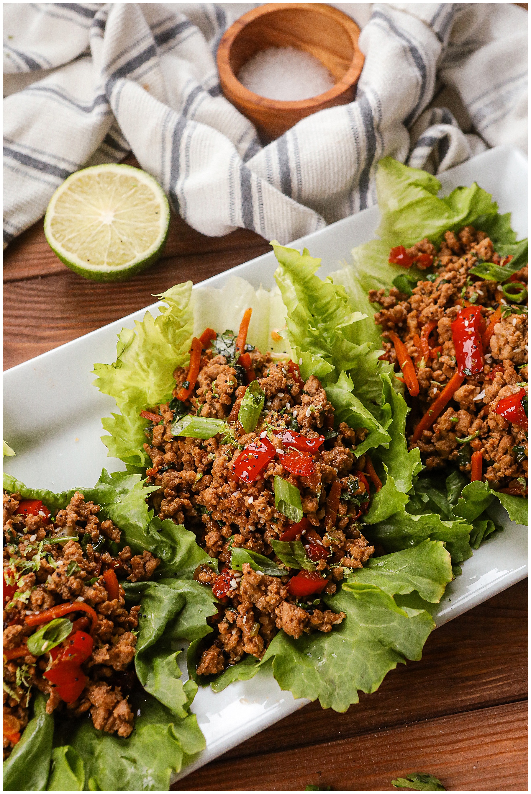 Ground Pork Lettuce Wraps - Sugar Maple Farmhouse easy dinner ideas