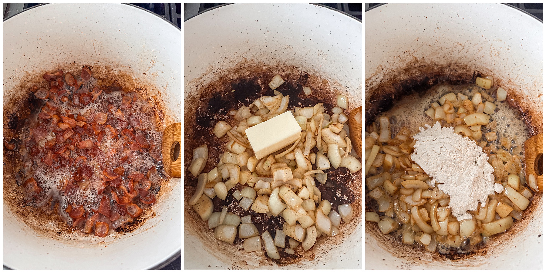 Making potato soup - Sugar Maple Farmhouse