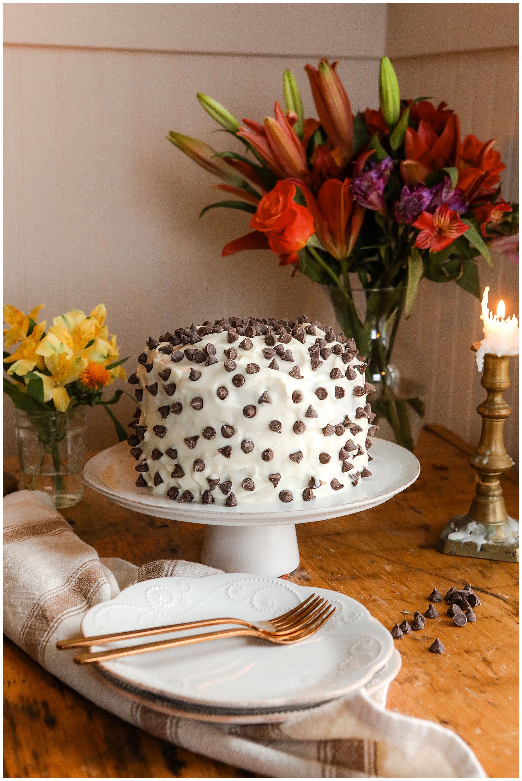 Cannoli Cake recipe - Sugar Maple Farmhouse Italian American dessert recipes