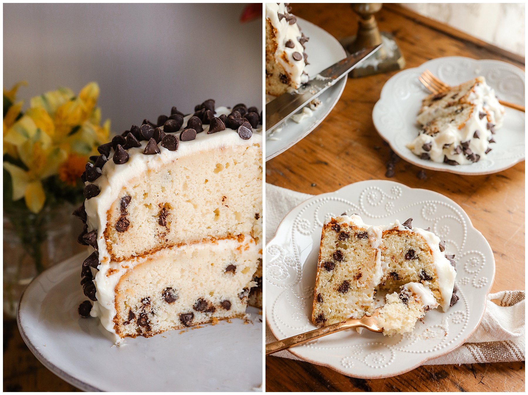 Cannoli Cake recipe - Sugar Maple Farmhouse dessert ideas, Italian dessert ideas