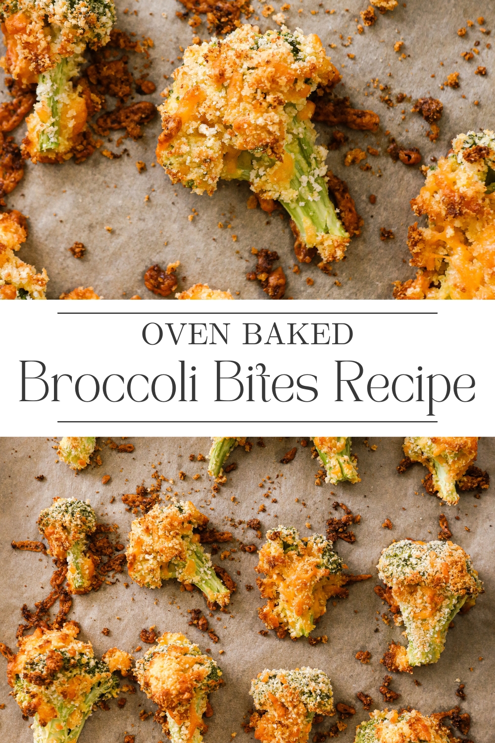 Oven Baked Breaded Broccoli Bites