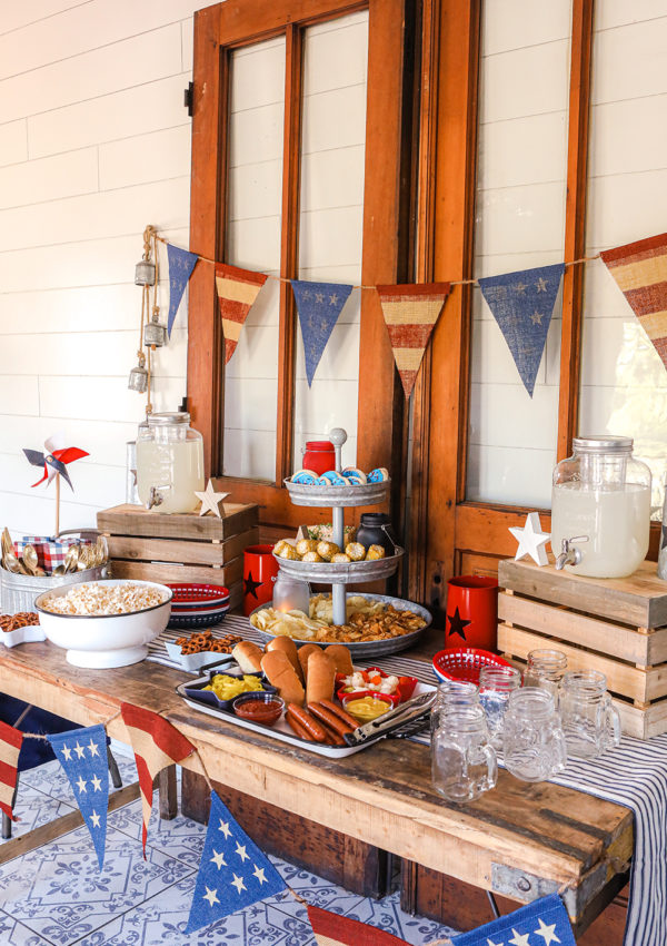 Classic 4th of July Tablescape Inspiration