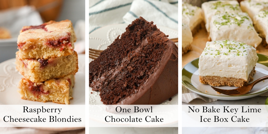 Desserts at Sugar Maple Farmhouse Desserts at Sugar Maple Farmhouse