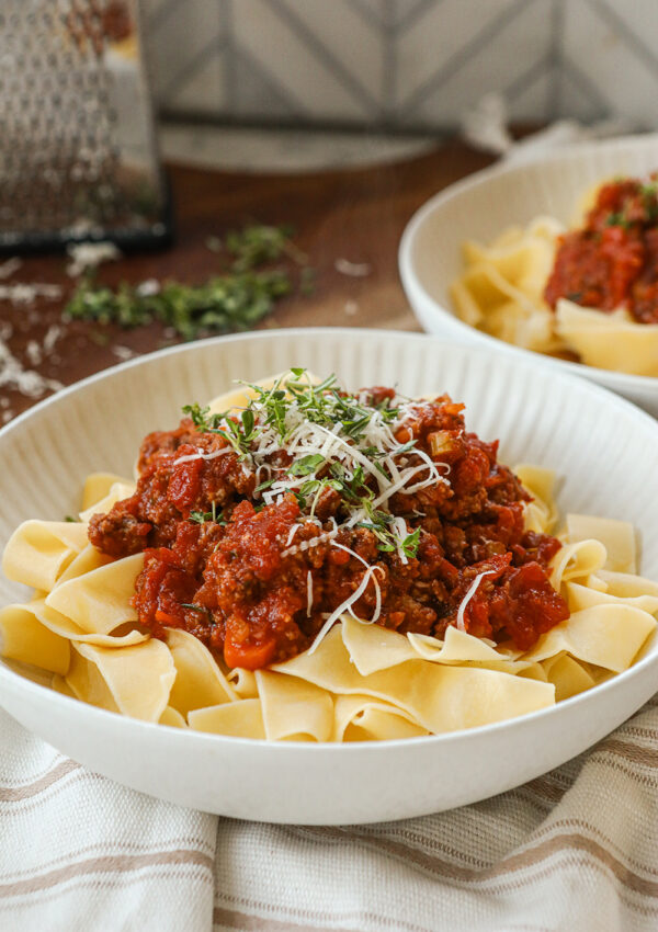 Recipe for a Bolognese Sauce