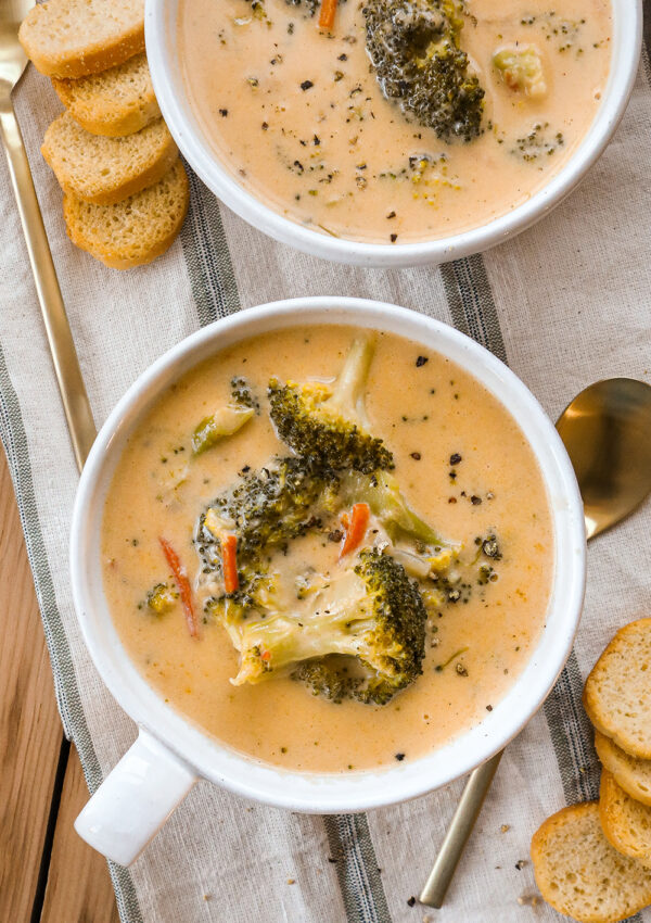 Easy Broccoli Cheese Soup recipe