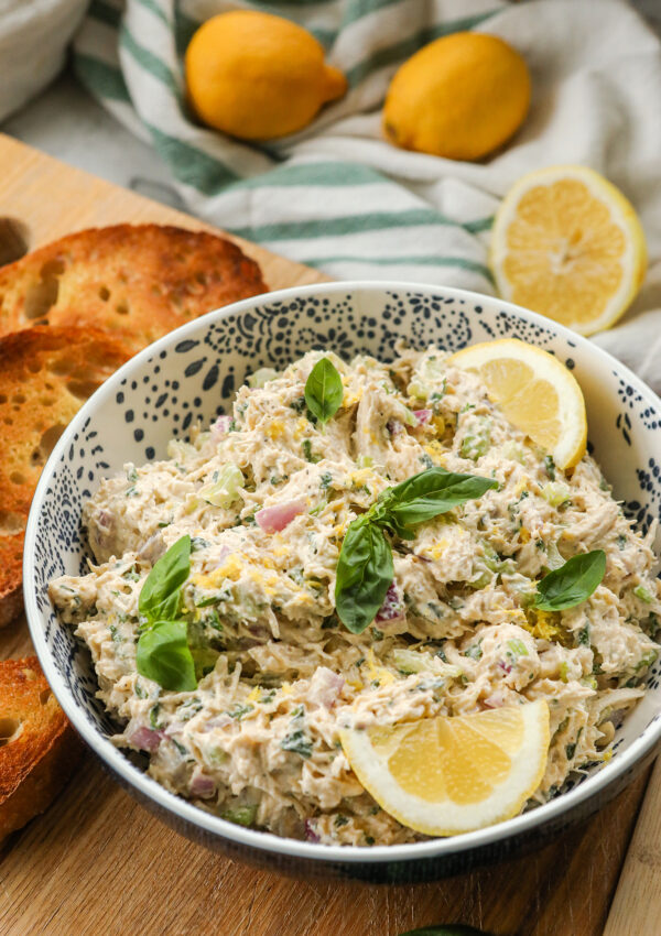 Basil Lemon Chicken Salad Recipe