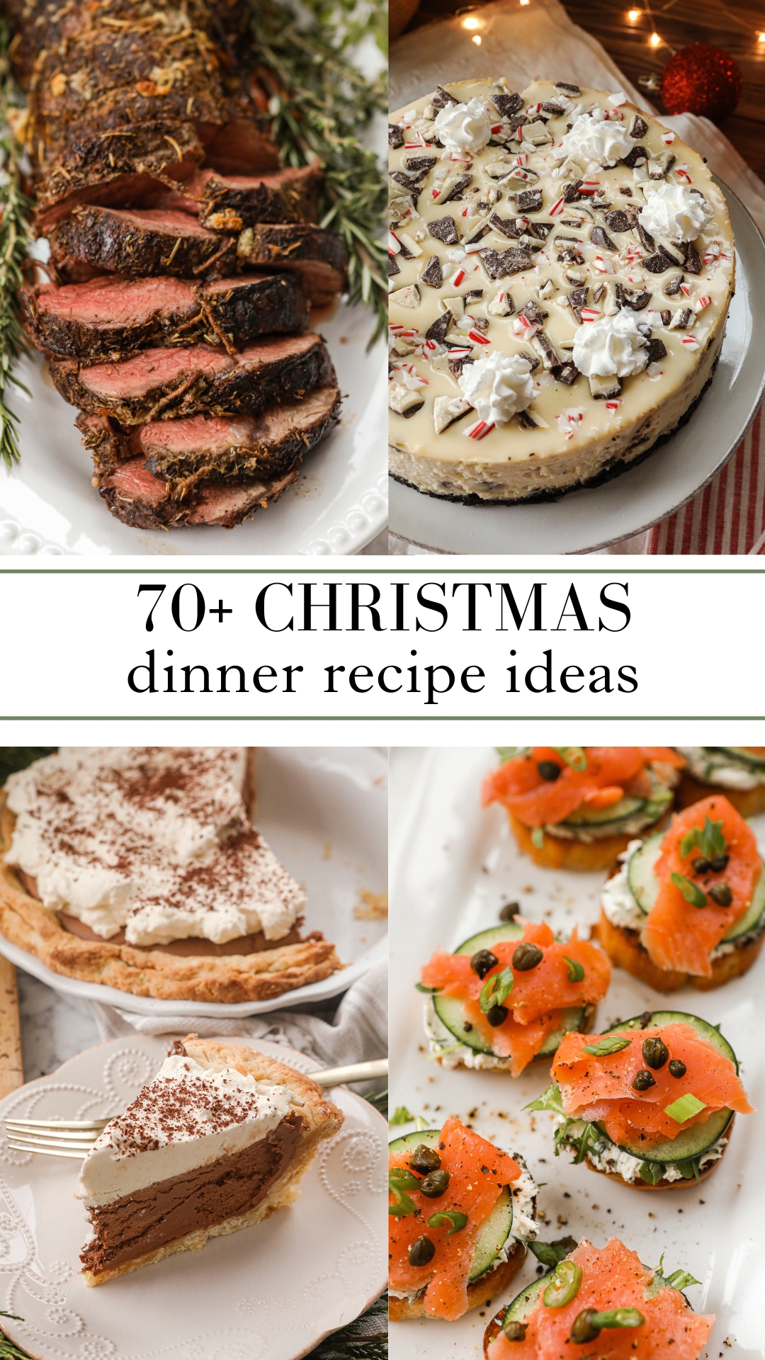 70+ Christmas Dinner Ideas to Brighten Your Holiday - Sugar Maple Farmhouse, image size:1080x1920