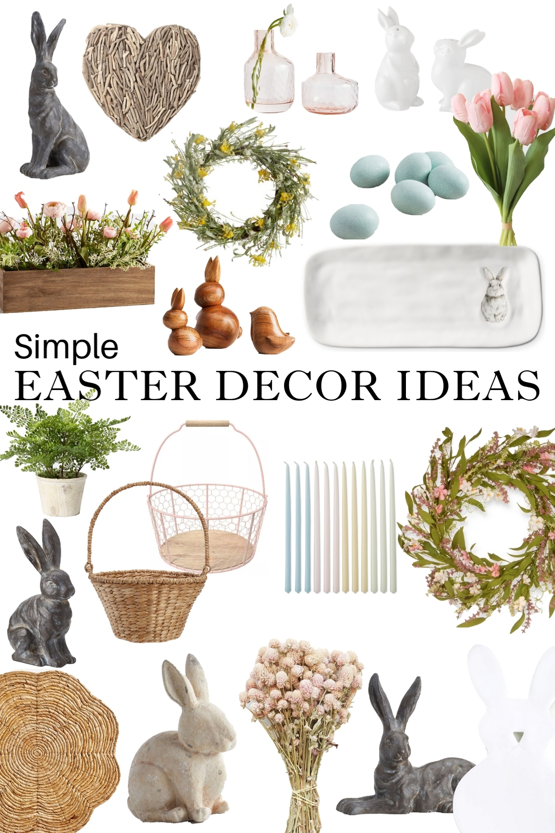 Simple Easter decor ideas