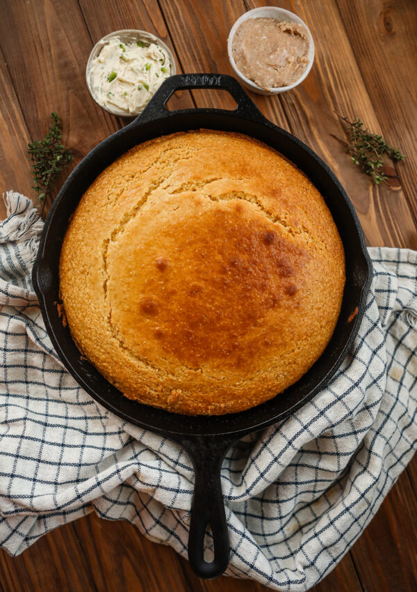 Honey Skillet Cornbread recipe