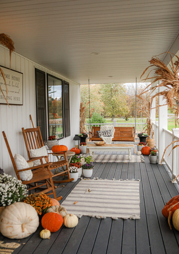 Fall Front Porch Decor Inspiration
