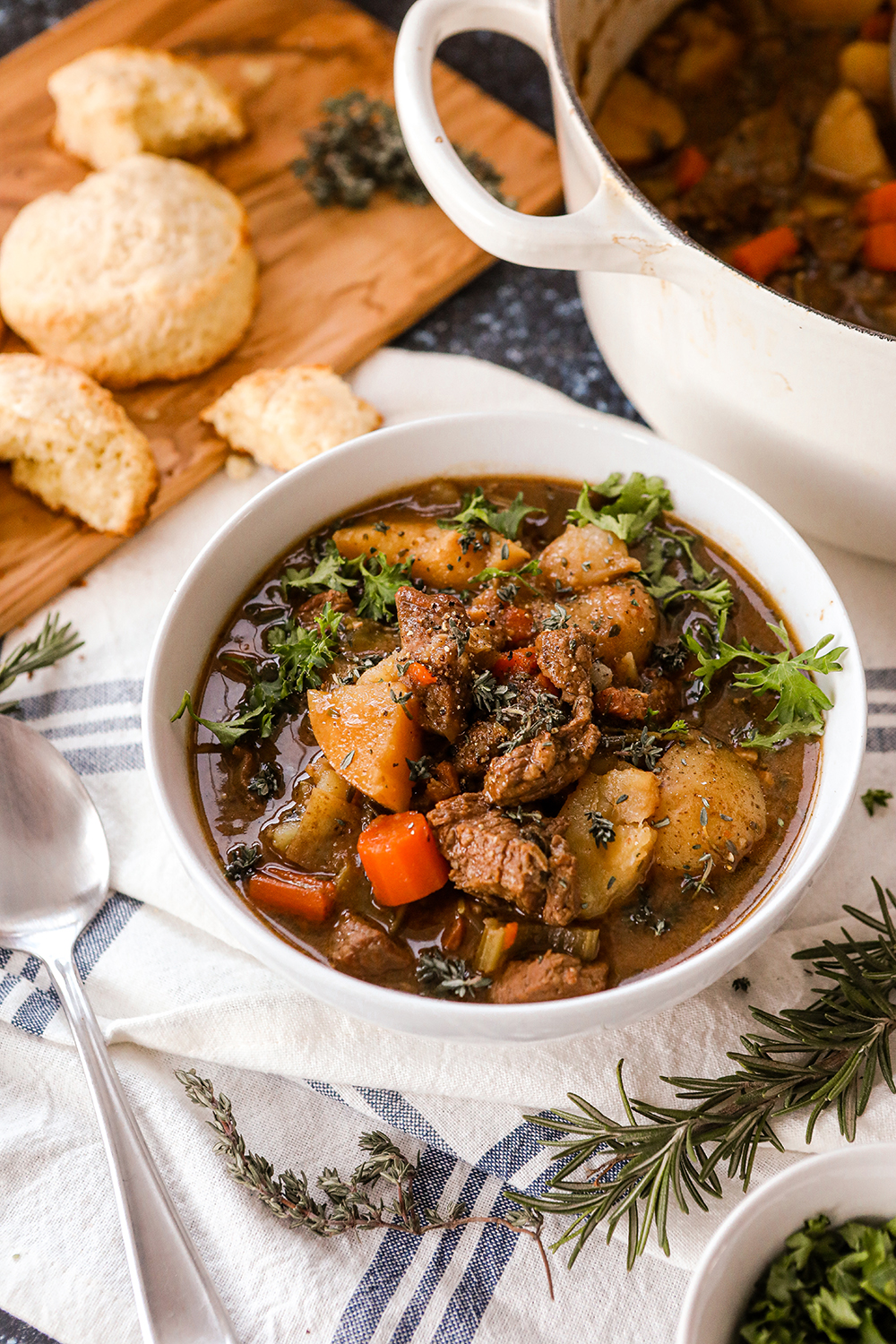 Recipe for Guinness Irish Stew with Braised Beef