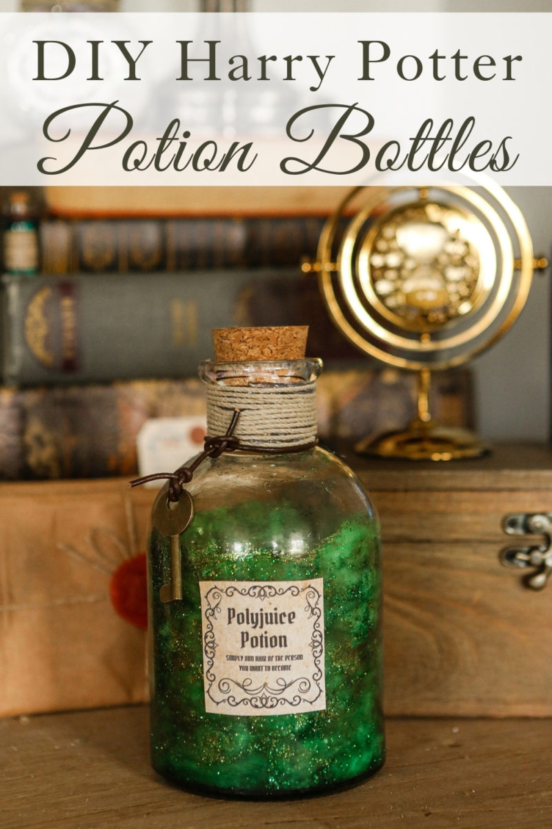 How to make Harry Potter potions & DIY magic potions (Free labels!)