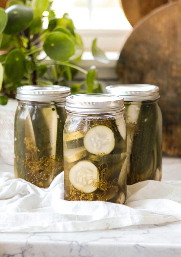 Recipe for Refrigerator Pickles