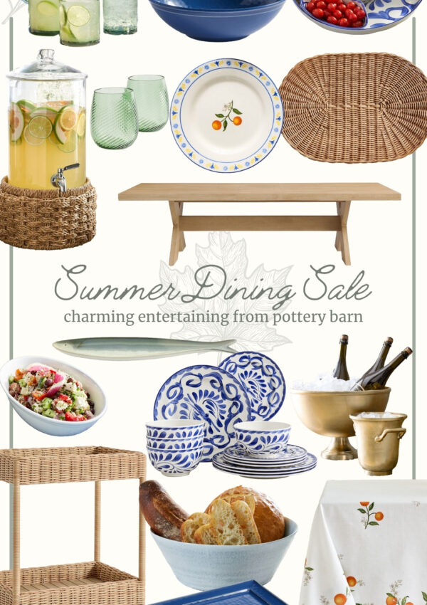 Pottery Barn Summer Sale – Outdoor Entertaining