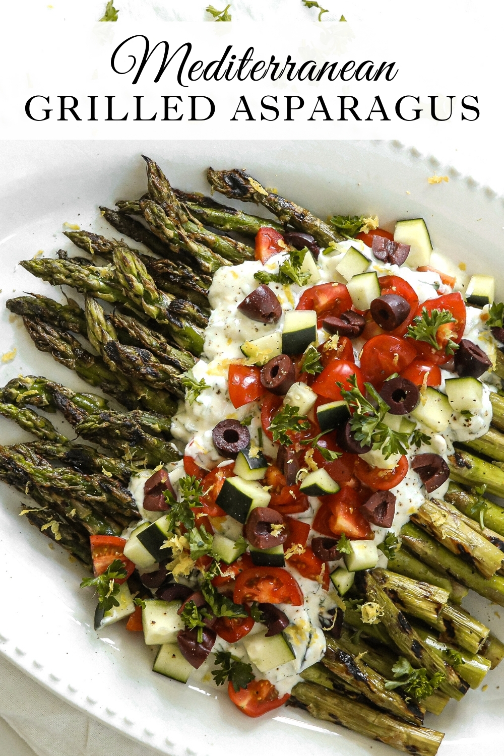Mediterranean Grilled Asparagus 