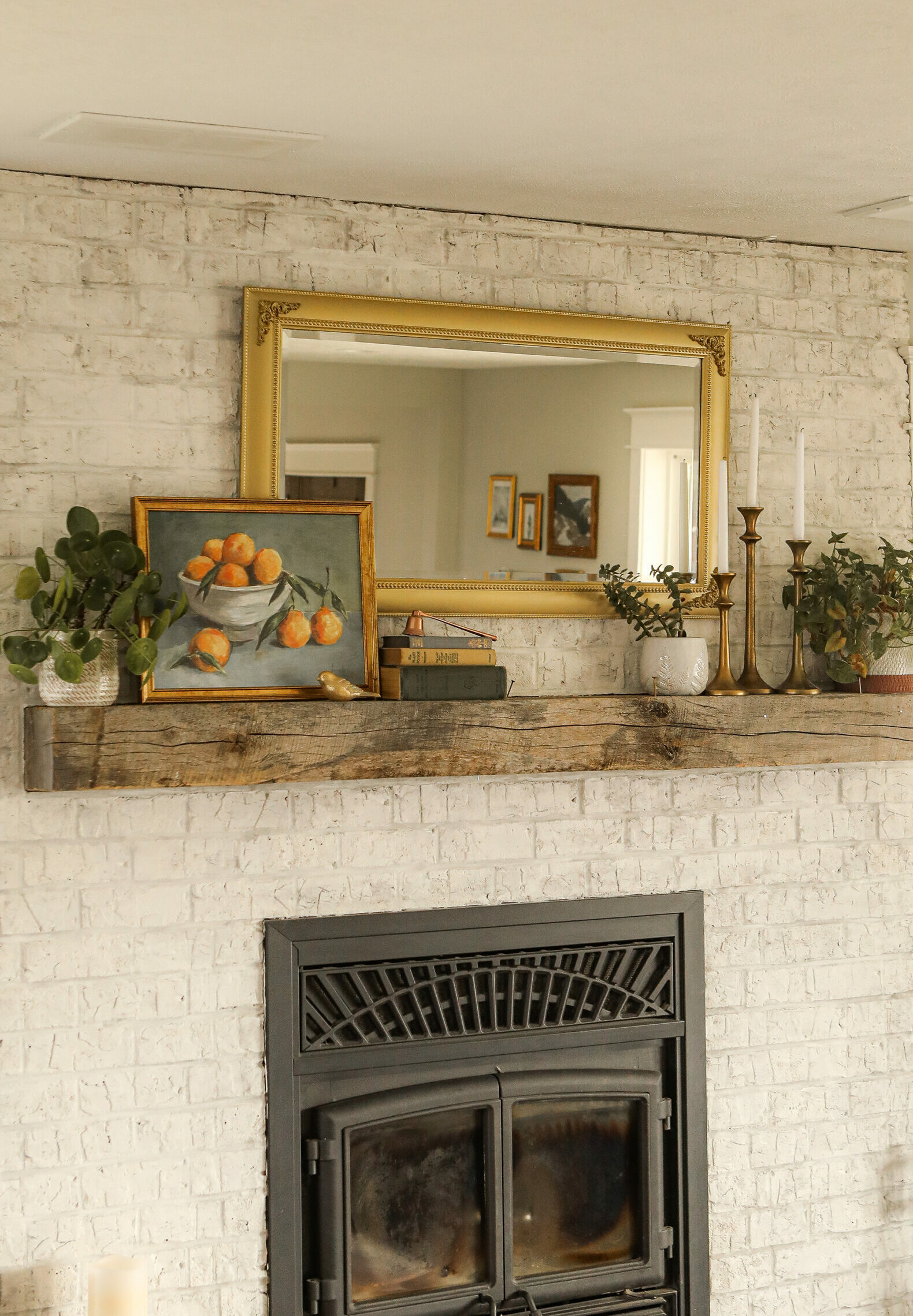 Mirror Makeover How to Paint a Mirror Frame