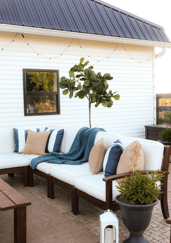 Outdoor furniture set up | Chatham outdoor furniture review