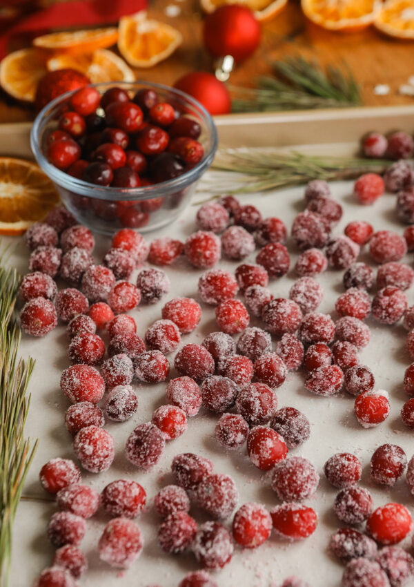 Sugared Cranberries recipe