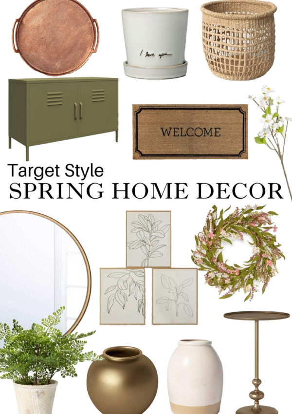 Target Spring Home Decor Finds