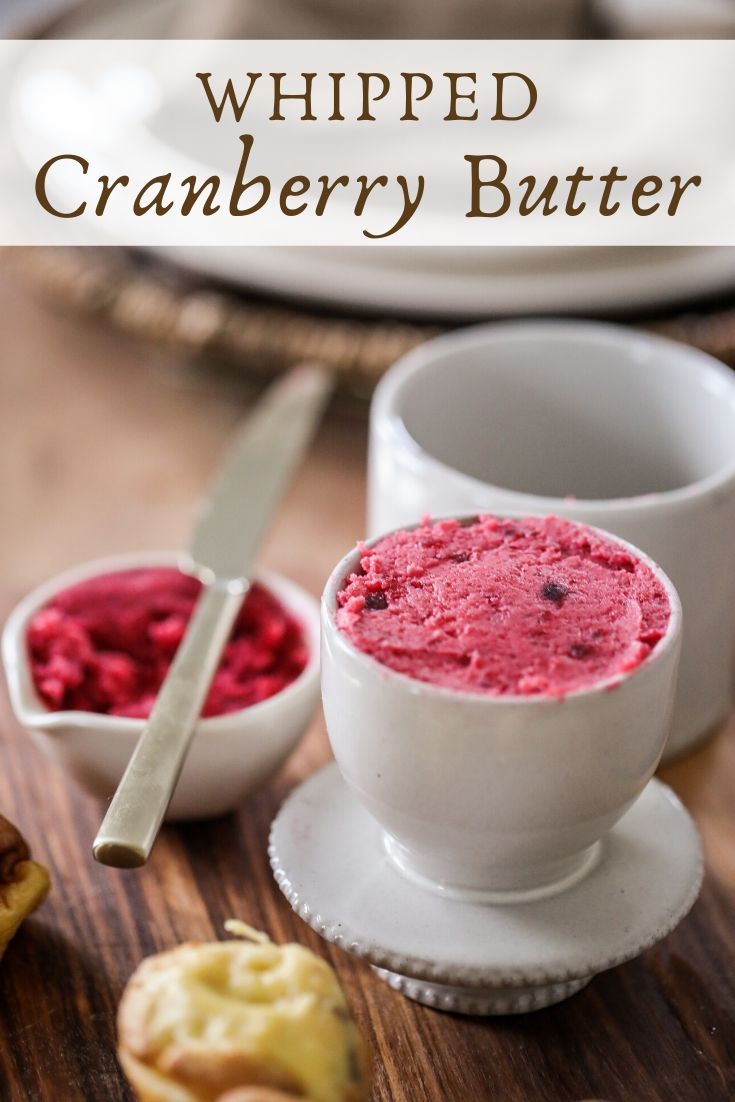 Whipped Cranberry Butter